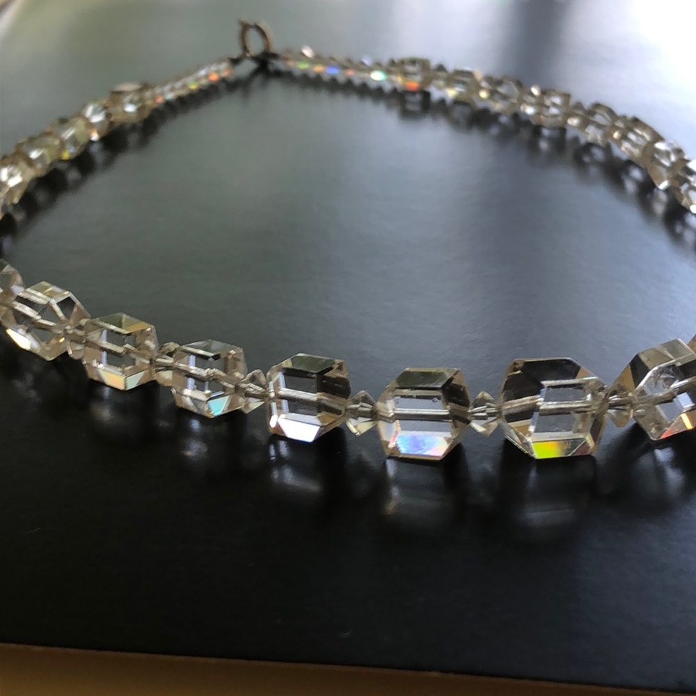 Vintage crystal necklace